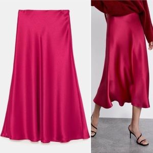 ZARA midi skirt